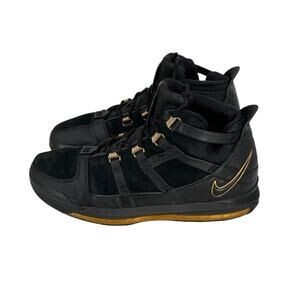 Nike Zoom LeBron 3 Black/ Metallic Gold 312147-006 size 11